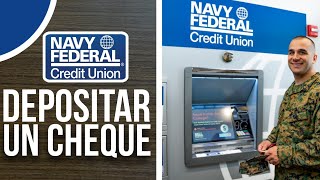 ✅Como Depositar un Cheque En Navy Federal Credit Union (Paso a Paso)🔴