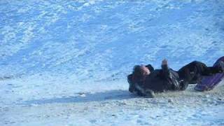 Sledding @ Gantz Park 2010