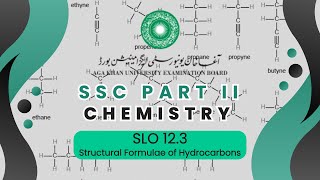 AKUEB Class 10 Chemistry | Structural Formulae of Hydrocarbons | Examination 2024