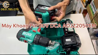 Máy Khoan Vặn Vít Pin 20V DCA ADJZ2050EM| Cordless Brushless Driver Drill| Công Cụ Máy Móc