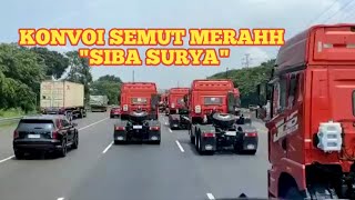 SEMUT MERAHNYA SIBA SURYA BERBARIS DI TOOL, TRUK MEWAH....