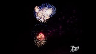 Drone Footage of Firework Display