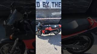 Top Gun Kawasaki GPZ900R Motorcycle On Display With The U.S. Navy At Glenn Martin Airport