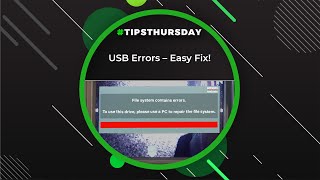 USB Errors - Easy Fix!