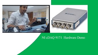 NI cDAQ 9171 Chassis Hardware Demo #hardware #cdaq #labview #motivation