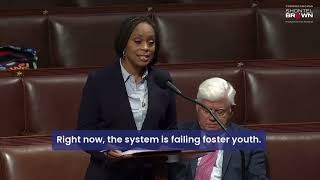 Congresswoman Brown Speaks on the House Floor on the Find and Protect Foster Youth Act