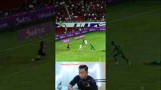 Cuplikan gol Indonesia 2-0 Arab saudi #shorts #reactionvideo