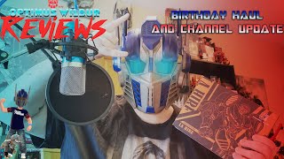 Optimus Wilbur Reviews: Birthday Haul and Channel Update