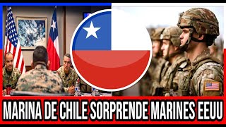 Marina de Chile SORPRENDE a Marines EEUU 🇨🇱#Chile #Valparaiso #ViñaDelMar #BioBio #GranSantiago