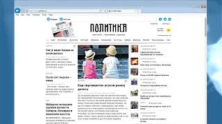 Politika Online novi web portal