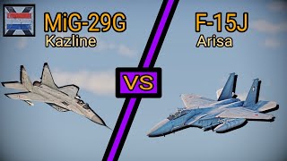 Could the MiG-29 beat the F-15 in a DOGFIGHT?! | Warthunder sim