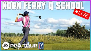 EA Sports PGA Tour  🔴 LIVE | OK Now I'm Starting To Have Fun | Q School Rounds And Career Grinding