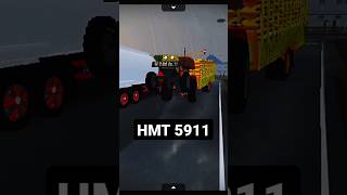 HMT 5911 tractor stunt 🔥🔥😎 in bussid #youtubeshorts #shortvideo #viralshorts #shorts #shortsvideo