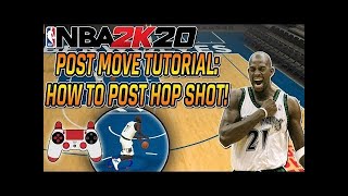 How To Become A Godly Post Scorer On A Stretch Big Tutorial (CONTROLLER CAM) - NBA 2K20