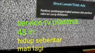 service tv samsung plasma 43 in