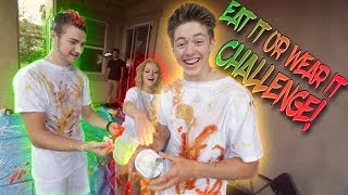 EAT IT OR WEAR IT CHALLENGE! *gross*