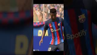 #passing #goal by #ansufati #fcbarcelona #fifa23 Enjoy Like share & Subscribe