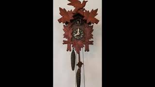 Vintage 30 Hour Hubert Herr Black Forest Cuckoo Clock