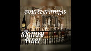 Exposición SIGNUM FIDEI Almería (Previo PROCESIÓN MAGNA)/ROMPEZAPATILLAS 👟✈✈