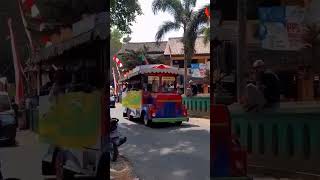 Arak-arakan odong-odong telolet | karnaval pendowo 2023 #shorts #carnival