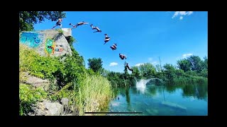 The Quarry Death Jump (Front Flip)