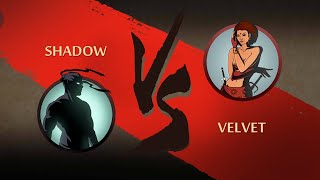 Shadow vs Thorn, Madman, and Velvet in Shadow Fight 2 | Shadow Fight 2 Tournament with new moves