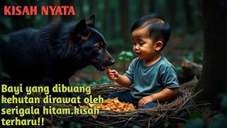 VIRAL!!! KISAH BAYI YANG DIBUANG KE HUTAN DI RAWAT OLEH SERIGALA HITAM..KISAHNYA BIKIN SEDIH!!!