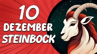 GUTE NACHRICHTEN KOMMEN AUF DICH ZU 💖 STEINBOCK ♑ HEUTE, 10. Dezember 2024