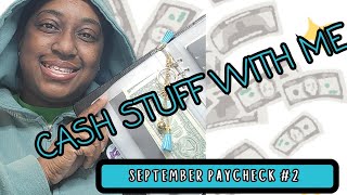 CASH STUFF WITH ME | SEPTEMBER PAYCHECK 2 |