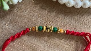 Handmade Rakhi /// rakhi making ///rakhi making ideas/// rakhi2023