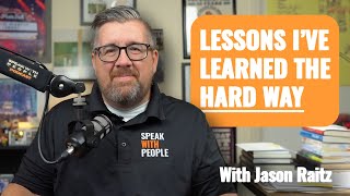 Entrepreneurial lessons I've learned the hard way! #speakwithpeoplepodcast  #business #success