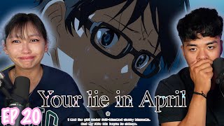 OMG?!?! 😭 | Your Lie In April Episode 20 REACTION!