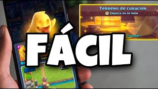 COMO GANAR EL DESAFIO DE TERRENO DE CURACION - CLASH ROYALE EPICO