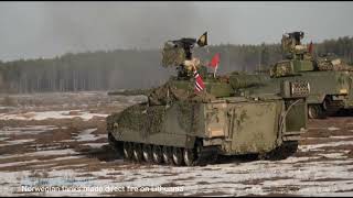 Norwegian tanks launched direct fire on Lithuania