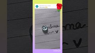 cute name #shortvideo /short #drawing //calligraphy #comentes your name 🥰🥰//bubble name 🥰