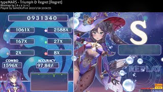 [Osu!Mania]【★5.43】typeMARS - Triumph & Regret 97.84%