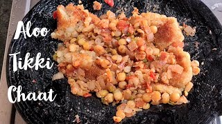 Aloo Tikki Chaat Orcha Style | आलू टिक्की चाट | Saute Time