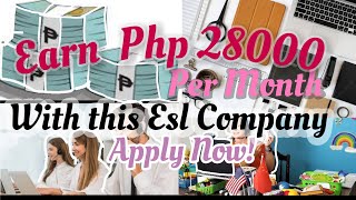 KUMITA NG 28,000 A MONTH | OFFICE BASED ESL JOB | HIRING NOW! EARN UP TO 28,000 A MONTH