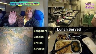 Bangalore London British Airways - Food, Galley, Cleanliness Review