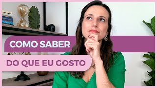 Como Saber Do Que Eu Gosto | Nicole Tomazella