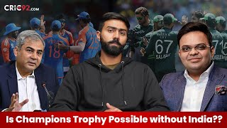 Can Pakistan Pull Out of Champions Trophy? | Cric92 | Vlog 101