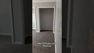 How do you guys feel about this apartment for $750 a month in Georgia? #apartment #house #shorts