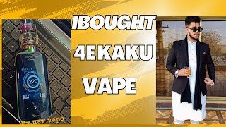 I BOUGHT @4ekaku SKRRR VAPE😁