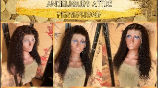 13x4 Brazilian Kinky Curly Wig Ft. Angeliques Attic