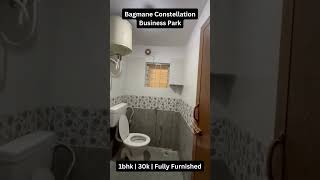 1BHK | 30K | Bagmane Constellation Business Park | Fully Furnished 🏠