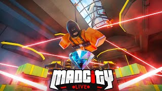 Mad City Lvl 100 Grind! [🔴Live]