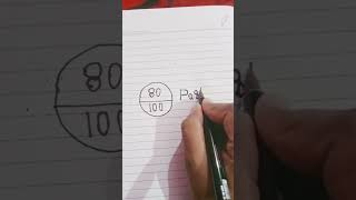 pass marks trick #viral  #art #amazing  #drawing #shorts