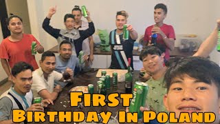 MY FIRST BIRTHDAY CELEBRATION IN SUWALNA Poland 🇵🇱 With Nepali Family🇳🇵