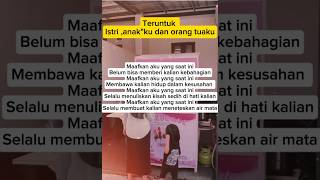 Maafkan aku #shortvideo#quotes#trending#sadstory#motivasi#pejuangkeluarga