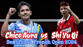 Chico Aura Dwi Wardoyo vs Shi Yu Qi | Semifinal French Open 2024 Badminton